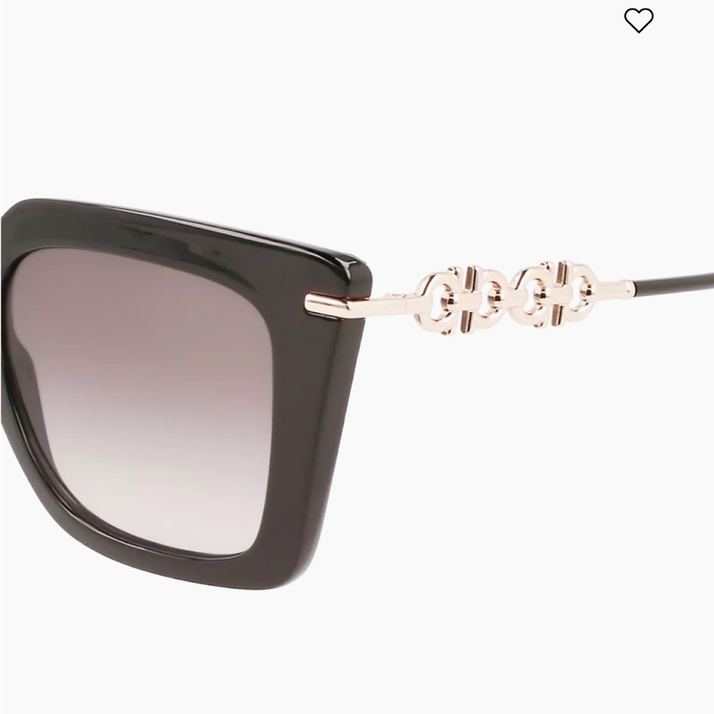 Salvatore Ferragamo Gancini 51mm Rectangular Sung… - image 5